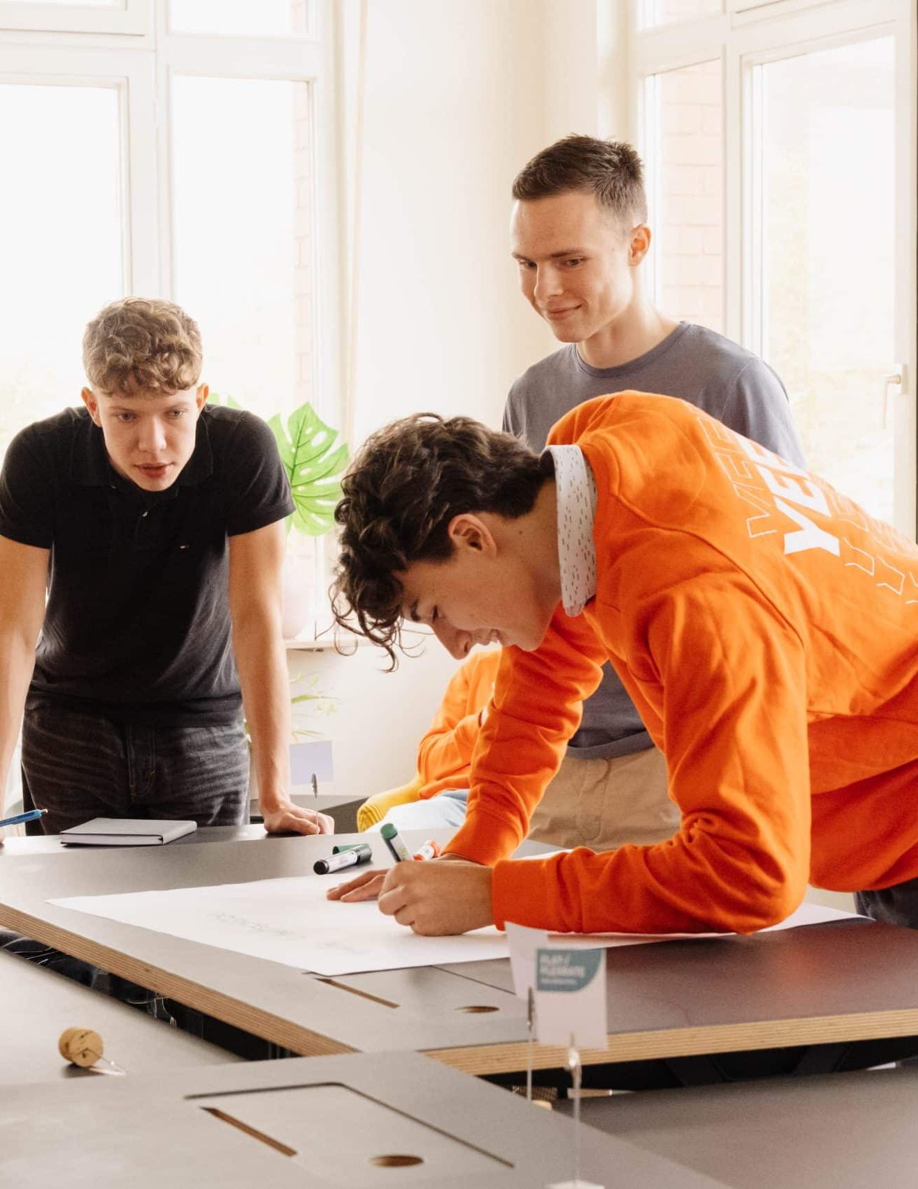 YEEPes bei der Projektarbeit