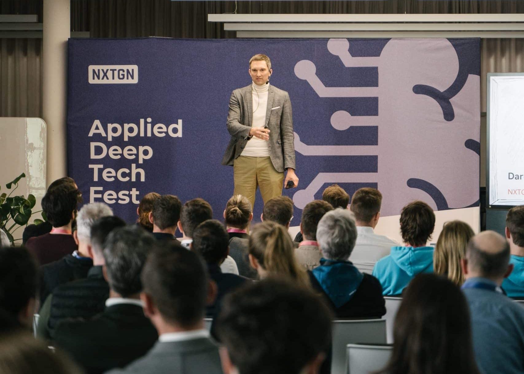 Person bei der Fundraising Masterclasss