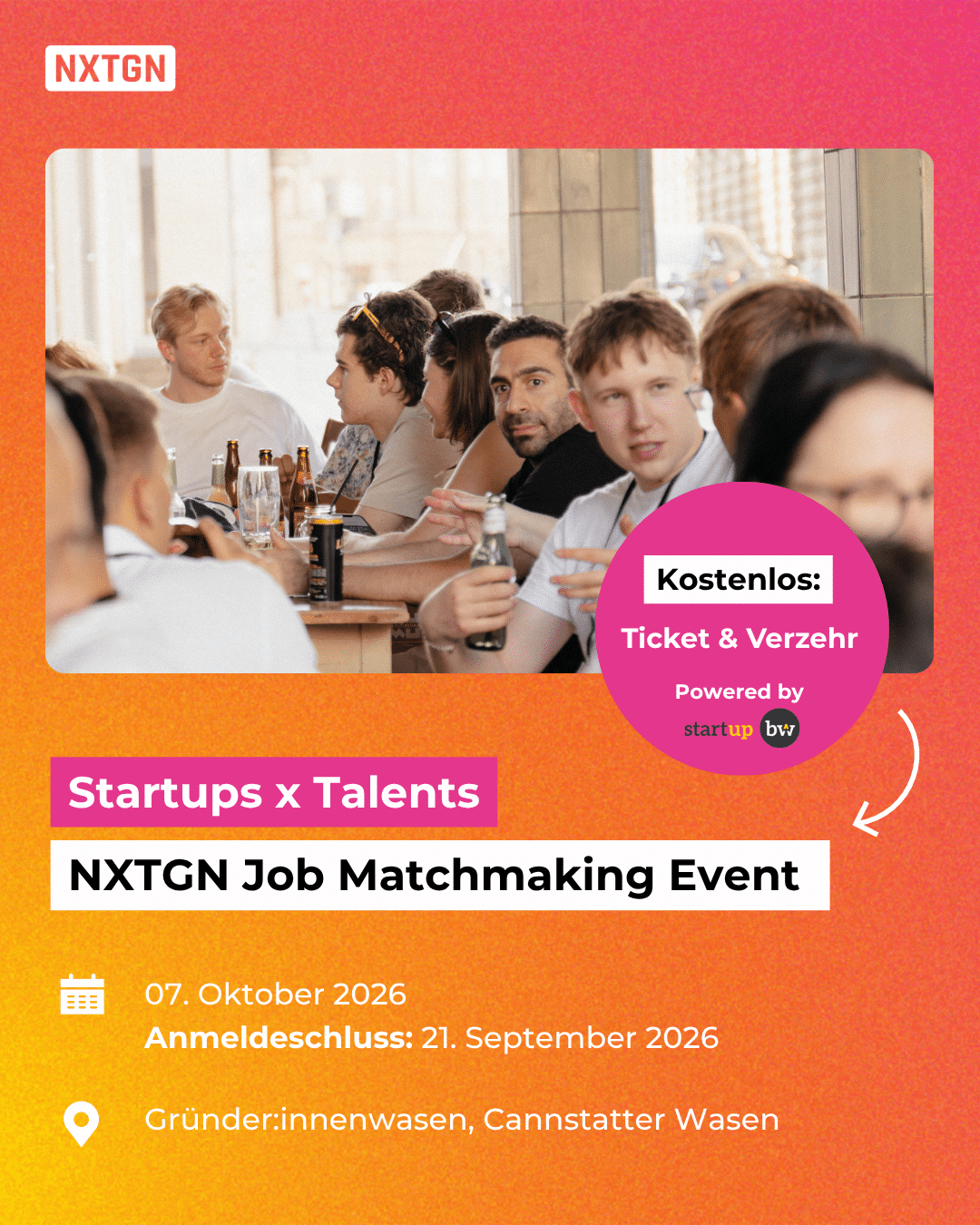NXTGN Co-Founder Matchmaking Event