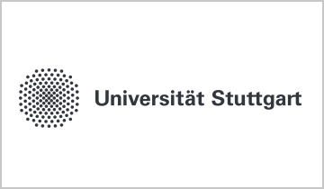 Zu sehen ist das Logo der Universität Stuttgart.