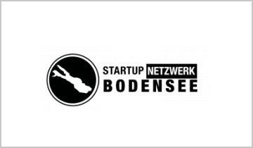 Zu sehen ist das Logo unseres Community Partners Startup Netzwerk Bodensee.