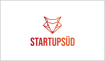 Zu sehen ist das Logo unseres Community Partners Startupsüd.