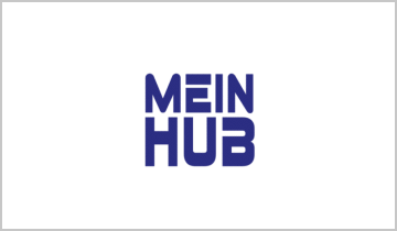 Zu sehen ist das Logo unseres Community Partners Mein Hub.